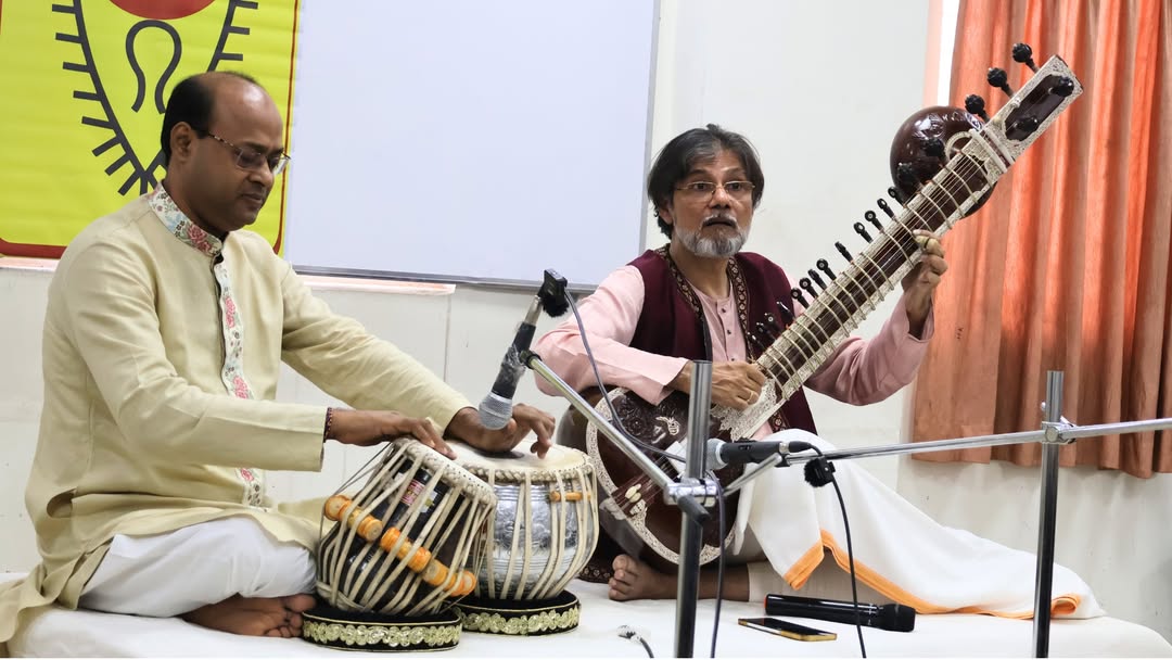 Strings of Tradition: Pt. Partha Bose Mesmerizes CIMAGE College with a Soulful Sitar Recital