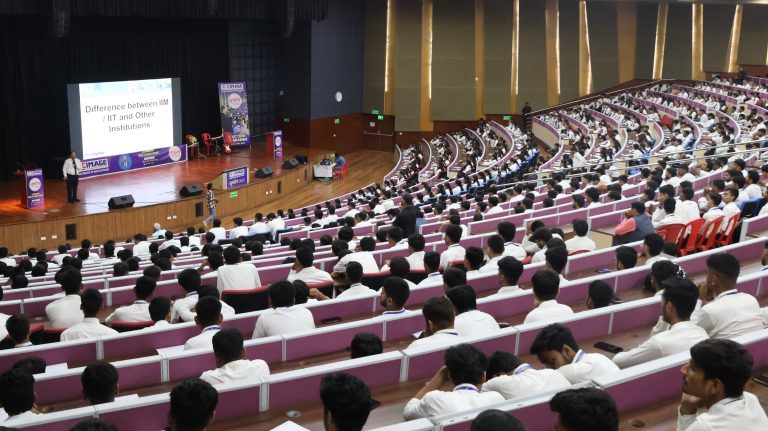 New students attending CIMAGE Professional induction and orientation program in Patna.