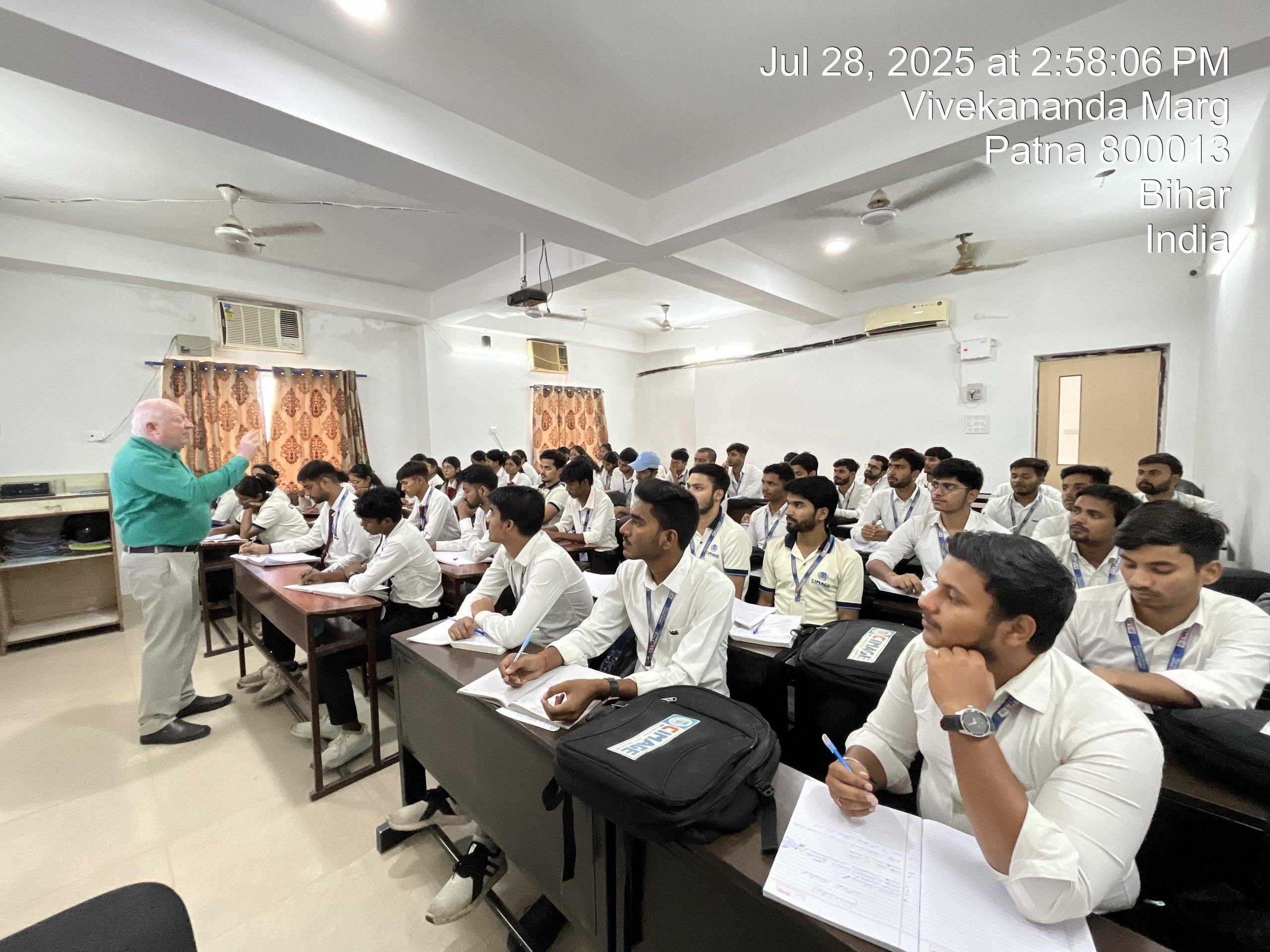 Stock Market Analysis Workshop at CIMAGE Professional College Patna